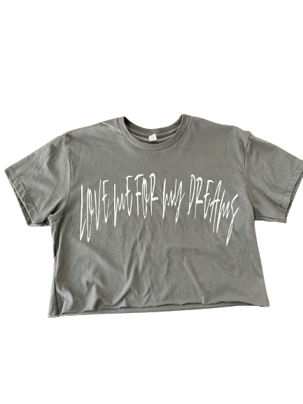 “Love me for my Dreams,Not my Body” CropTops