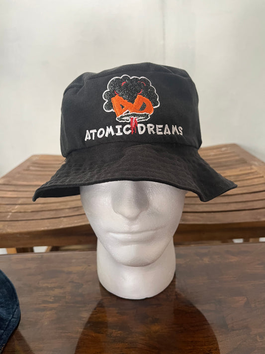 AtomicDreams Hand stitched Embroidery Bucket Hat