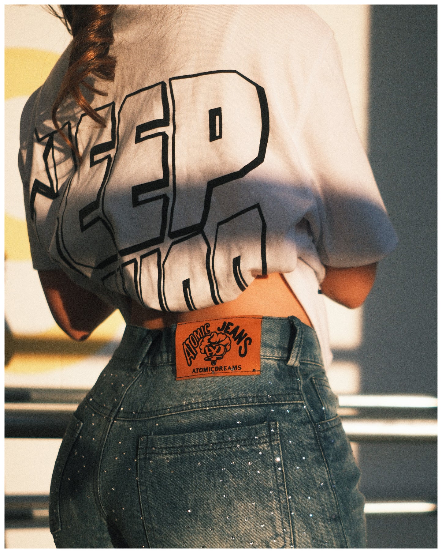 AtomicJeans ( Baggy Rhinestone)